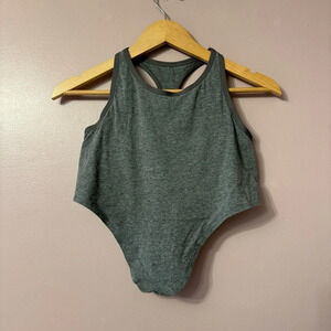 Aerie Cropped Tank Gray Women Size M